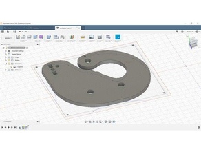 wheel brackets blue eagle labs kossel clear 3d printer parts 3d print model - Mito3D