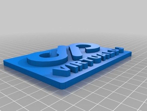 virtual dj chaveiro arte 3d print model - Mito3D
