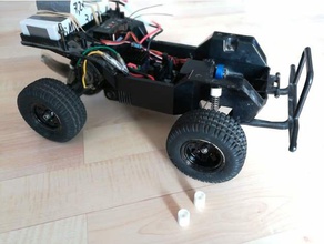 tamiya mitsubishi pajero suspension avant à ressort de préchargement des véhicules buggy rc voiture 3d print model - Mito3D
