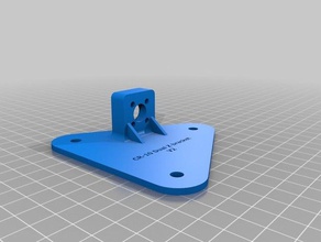 mechanical dual bracket cr-10 mini 3d printer parts 3d print model - Mito3D