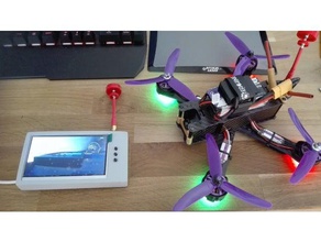 armadio fai da te fpv monitor rc i veicoli banggood drone eachine guidata x220 racer lcd 3d print model - Mito3D