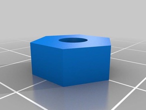 écrou openbulletfeeder moteur mbf bricolage 3d print model - Mito3D