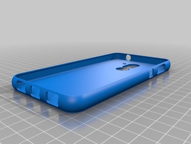 my customized phone cover v04 honor 6x mobile 3D print model - Mito3D