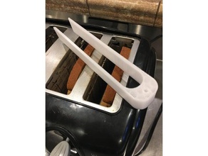 pinzas de pan eliminación caliente tostadora cocina comedor removedor 3d print model - Mito3D