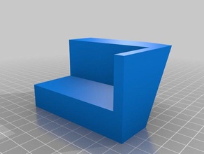 business card holder fixed office minimalistic 3d print model - Mito3D