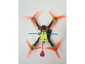 realacc xs220e projetos personalizados rc veículos quadcopter quadro streatched 3d print model - Mito3D