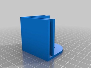 my customized shelfie top corners 2 organization 3d print model - Mito3D