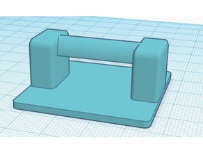suporte porte echellecampervan escada titular 3d impressão acampamento de carro motor home 3d print model - Mito3D