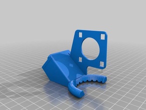 titan aero conducto del ventilador 3d de la impresora partes remix 3d print model - Mito3D
