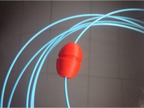 little smart filament filter oiler 3d printer accessories accessory dust 3d print model - Mito3D