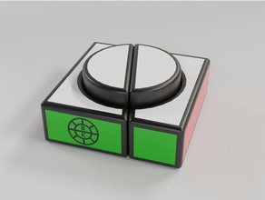 floppy piazza-meno 1 i puzzle piazza 0 twisty 3d print model - Mito3D