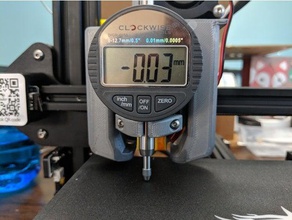 dial indicator mount cr10 ender3 others 3d printer accessories cr10s ender 3 test tevo 3d print model - Mito3D