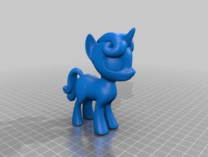 my little pony - Spielzeug Spiele 3d print model - Mito3D