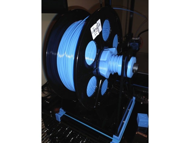 adimlab spool hub 3d printer accessories 3D print model - Mito3D