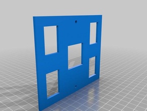 ring alarm keypad mount replacement parts 3d print model - Mito3D