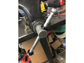 vise handle bumper thick o-ring parts 3d print model - Mito3D