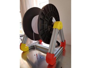 5kg filament-Spule 3d Drucker - Zubehör Halter 3d print model - Mito3D