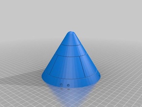 capsule apollo 3d l'impression 3d print model - Mito3D