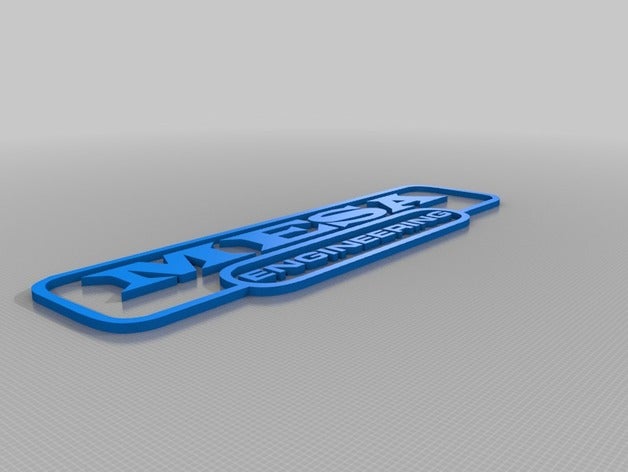 mesa ingeniería logotipo otros 3D print model - Mito3D