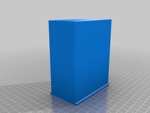 4u angepasst 6 rack-Schublade customizer engineering 3d print model - Mito3D