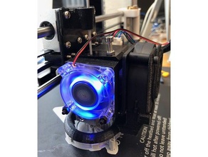 anet a8 filament fan magnetic holder 3d printers 3d print model - Mito3D