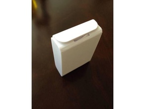 flashcard box study cards learning organizer sliding 3d print model - Mito3D