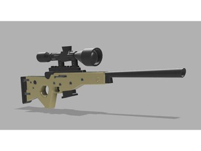 fortnite bolt action fucile da cecchino sr oggetti di scena cosplay prop battle royal pistola modelli arma 3d print model - Mito3D