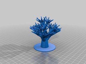 customized tree models 3d print model - Mito3D