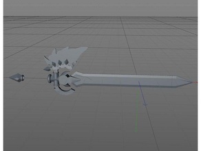 arifar wind blade sword toys games vanidas 3d print model - Mito3D