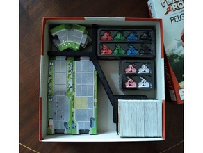 flamme rouge divisore di scatola giocattolo gioco accessori da tavolo boardgames giochi gruppo archiviazione 3d print model - Mito3D