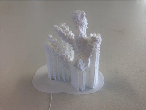 acropora tricolor corallo 3d stampa 3d print model - Mito3D