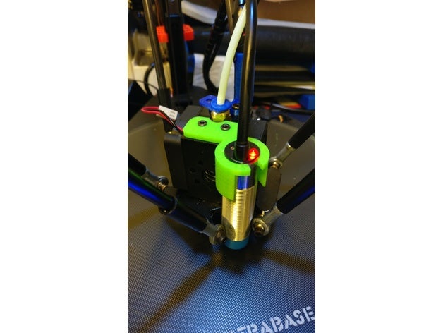 anycubic kossel linear plus 18mm abl sensor-mount 3d Drucker - Zubehör ljc18a3-h-zbx Sonde 3D print model - Mito3D