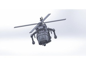 cobra Zikade-transport-Hubschrauber gi joe - Spielzeug Spiele 3d print model - Mito3D