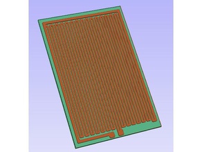 pcb yatak 3d yazıcı parçaları 3d print model - Mito3D
