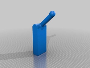um pedaço do corpo portal gun adereços rick morty 3d print model - Mito3D