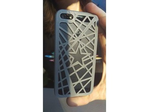 iphone5s case hoshi saga edition mobile iphone 5s star 3d print model - Mito3D