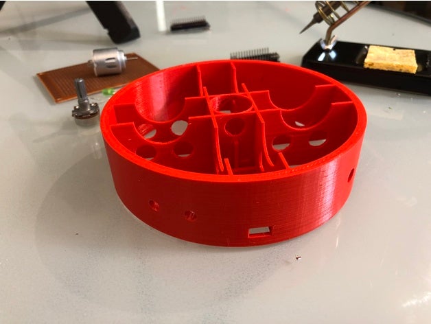 small display turntable motor mount diy arduino nano dc table 3D print model - Mito3D