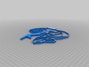 meu personalizados origami camaleão animais 3d print model - Mito3D
