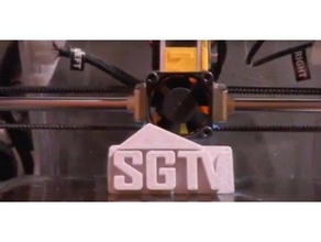 simons gardens tv logo keychain keychains fpe frog pond engineering neebs gaming sgtv 3d print model - Mito3D