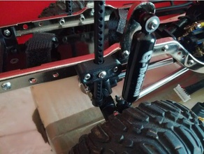 corpo de montagem gmade komodo sawback rc veículos rastreador escala 3d print model - Mito3D