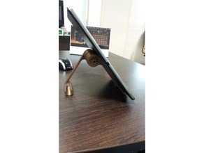 tablet adjustable holder phone stand 3d print model - Mito3D