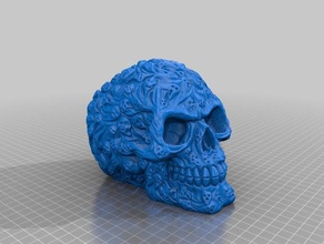 soul skull pencil holder tool holders boxes 3d print model - Mito3D