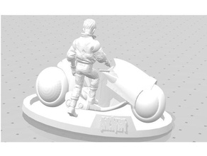 akira film 3d la stampa classe anime classico editor kanelo moto 3d print model - Mito3D