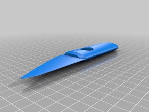 x-actosubnautica knife thing 3d printing combo mistake 3d print model - Mito3D