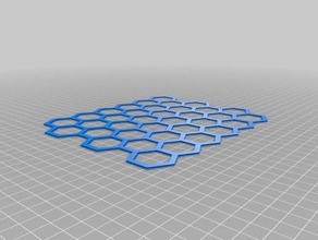 il mio personalizzati a nido d'ape generatore la matematica 3d print model - Mito3D