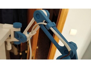 cable de la lámpara clip partes 3d print model - Mito3D