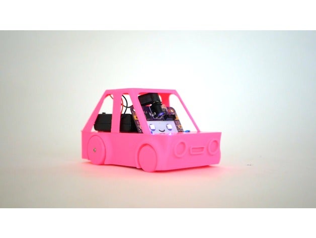 smarticar rc Fahrzeuge rc-car Roboter smartibot 3D print model - Mito3D