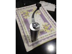 coffee mill drill adaptor kitchen dining grinder 3d print model - Mito3D