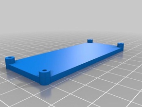 zero delay simple board holder video games 3d print model - Mito3D