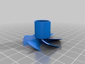 prusa i3 axis motor rotation indicator turbine fan 3d printer accessories 3d print model - Mito3D